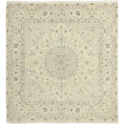 tappeto persia nain fine con seta cm 194x208 