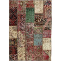 tappeto persia vintage patchwork cm 144x205 