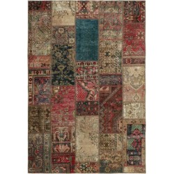 tappeto persia vintage patchwork cm 142x207 