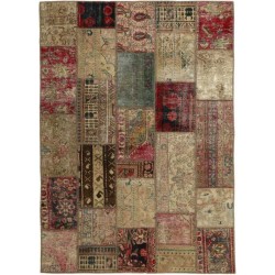 tappeto persia vintage patchwork cm 143x200 