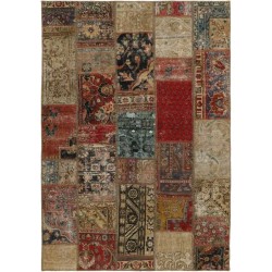 tappeto persia vintage patchwork cm 144x207 