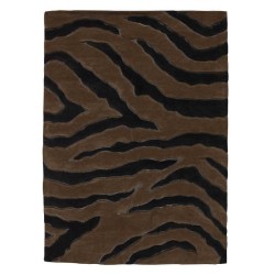 Carpet moderno Nova black brown Renato Balestra cm.140x200 in offerta