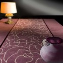 Carpet moderno Vega violet Renato Balestra cm.140x200 in offerta