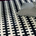Carpet moderno Wallflor Riff Black White Lauren Jacob