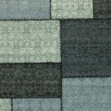 Carpet moderno Wallflor Patchwork 1 Dark Grey Lauren Jacob