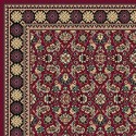 Carpet classico Tabriz classico passatoia rosso senza medaglione 12176