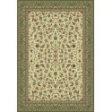 Carpet classico Tabriz classico medaglione crema-verde 12311