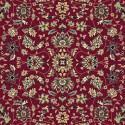 Carpet classico Tabriz classico floreale rosso 12311