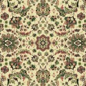 Carpet classico Tabriz classico floreale crema-verde 13720