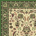 Tappeto persiano Tabriz classico passatoia floreale crema-verde 13720