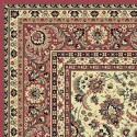 Carpet classico Tabriz classico floreale crema-rosa 13720