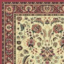 Carpet classico Tabriz classico passatoia floreale crema-rosa 13720