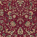 Tappeto persiano Tabriz classico floreale rosso 13720