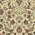 Carpet classico Tabriz classico floreale crema-rosso 13720
