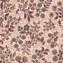 Carpet classico Isfahan lana crema-rosa 1236