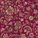 Carpet classico Isfahan lana rosso 1276-677
