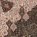 Carpet classico Isfahan lana medaglione marine 1285-678