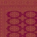 Tappeto persiano Bukhara lana extra fine rosso 1292-677