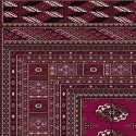 Carpet classico Bukhara lana extra fine rosso 6211-677
