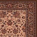 Tappeto persiano Tabriz fine lana passatoia crema-marrone 1561-504