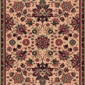 Tappeto persiano Tabriz fine lana passatoia beige-rosso 1561-505