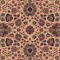 Carpet classico Tabriz fine lana rotondo beige-rosso 1570-505