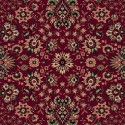 Tappeto persiano Tabriz fine lana quadrato rosso 1561-507
