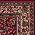 Carpet classico Tabriz fine lana quadrato rosso 1561-507