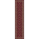 Tappeto persiano Tabriz fine lana passatoia rosso 1561-507