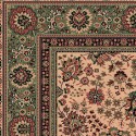 Tappeto persiano Tabriz fine lana quadrato crema-verde 1561-508