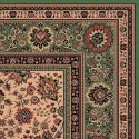 Tappeto persiano Tabriz fine lana quadrato crema-verde 1561-508