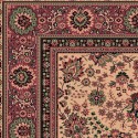 Tappeto persiano Tabriz fine lana crema-rosa 1561-515