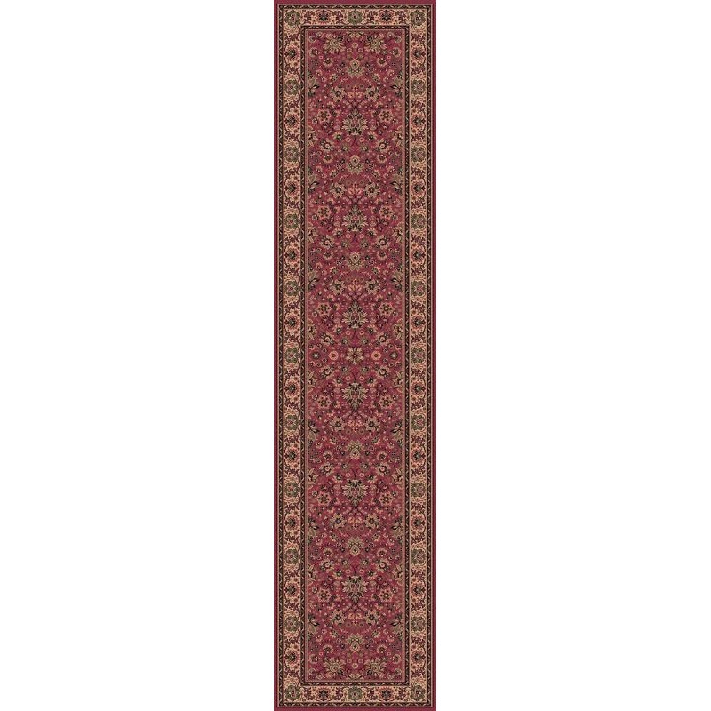 Tappeto persiano Tabriz fine lana passatoia rosa 1561-516