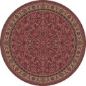Carpet classico Tabriz fine lana rotondo rosa 1570-516