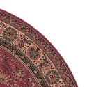 Tappeto persiano Tabriz fine lana rotondo rosa 1570-516