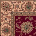 Carpet classico Ziegler fine lana rosso 1640
