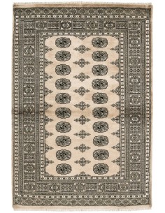 tappeto orientale BOKHARA BEIGE bianco/beige/tortora