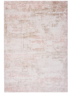 tappeto design Astral As02 Pink con cuscino gemello viola/lilla/rosa