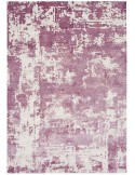 tappeto design Astral As05 Heather con cuscino gemello viola/lilla/rosa