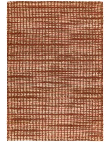 tappeto fibra naturale Ranger Red passatoia rosso/arancio/bordeaux