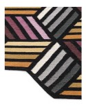 tappeto moderno GAN Parquet Hexagon Orange 