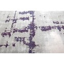 tappeto moderno Pierre Cardin Voila Exclusive 110 argento/viola